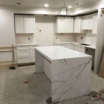 LSC Marble & Granite Remodel White Marble
